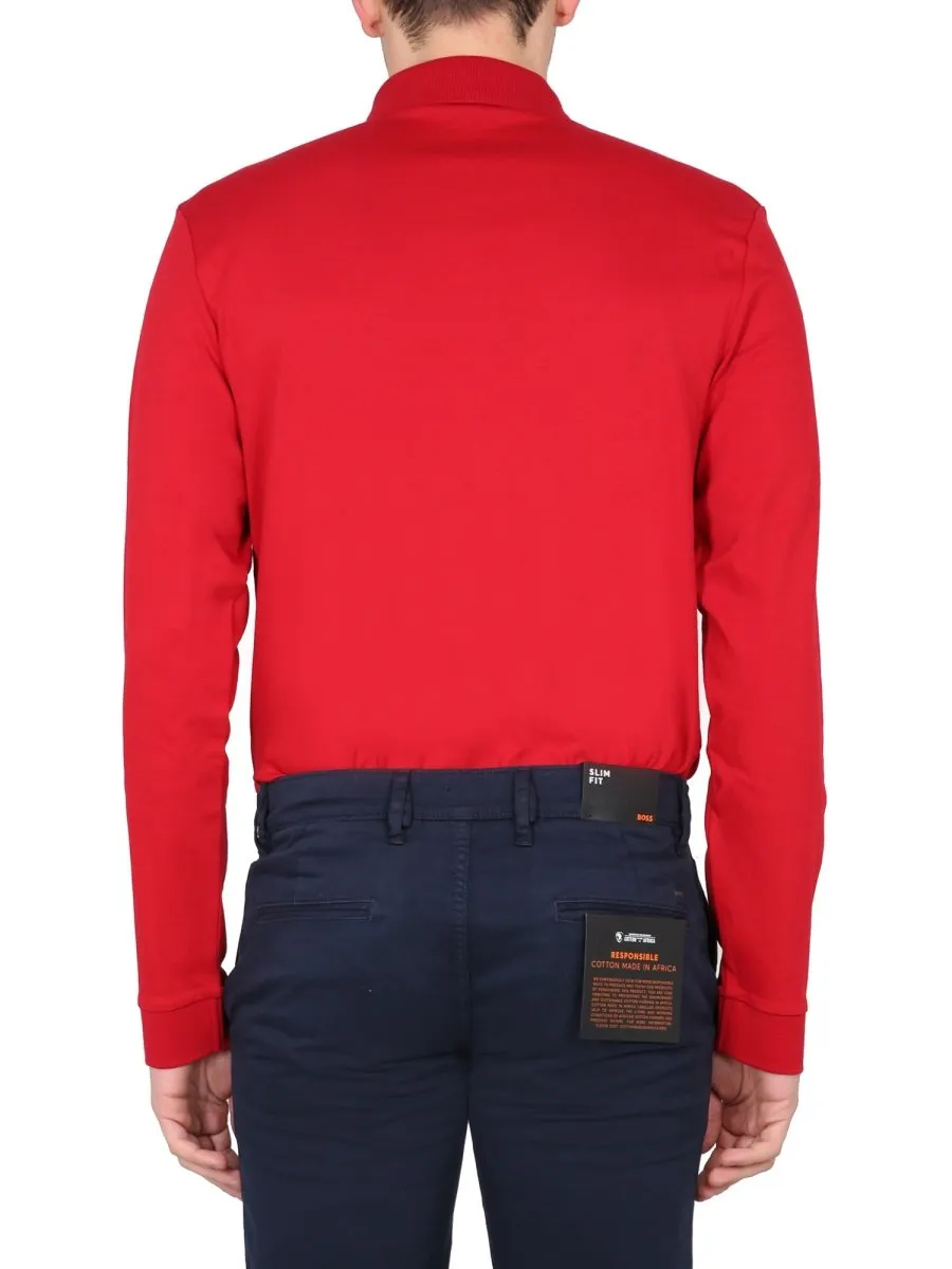 Long Sleeve Polo Shirt