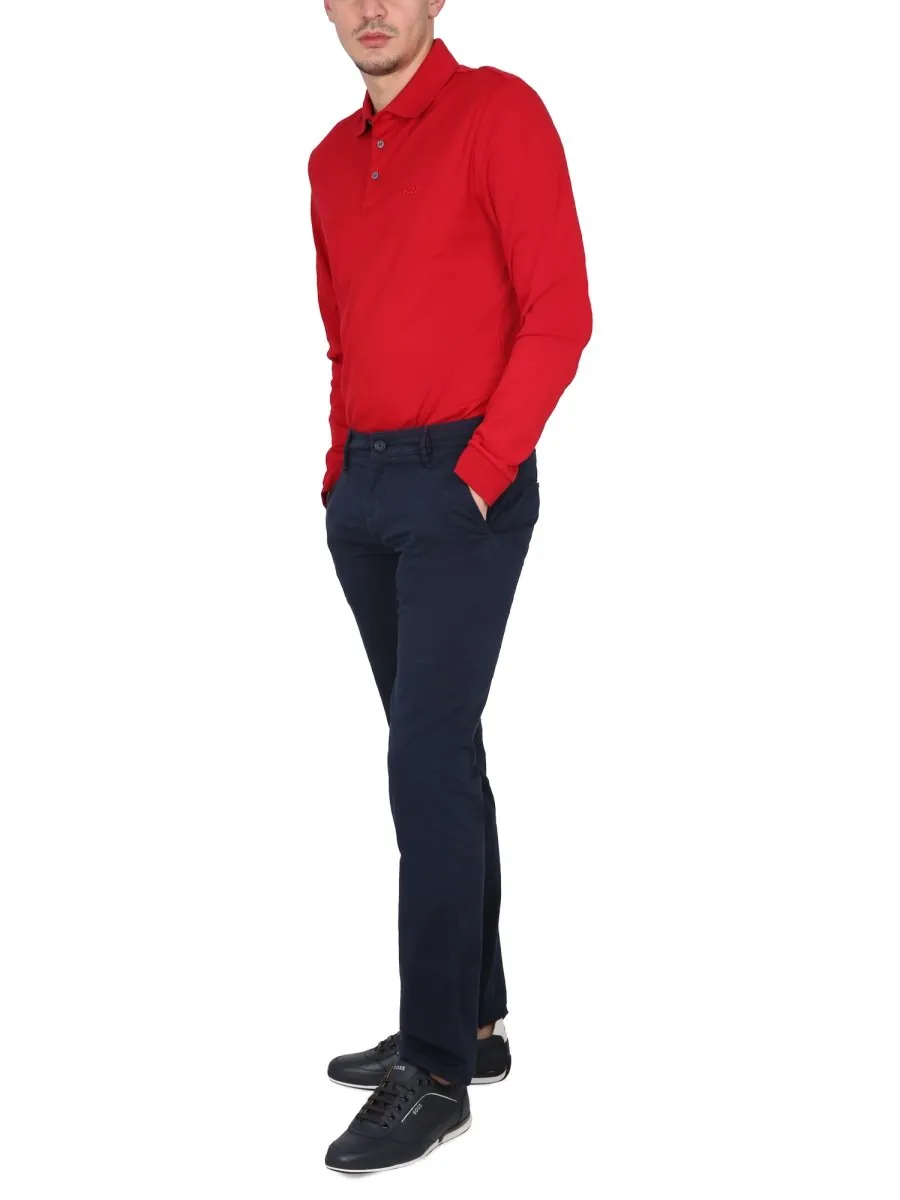Long Sleeve Polo Shirt