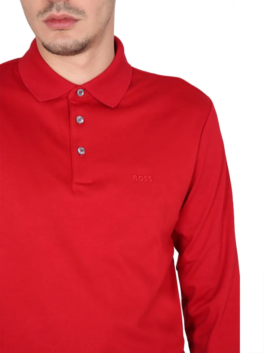 Long Sleeve Polo Shirt