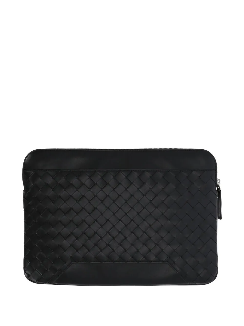 Intrecciato Leather Laptop Sleeve