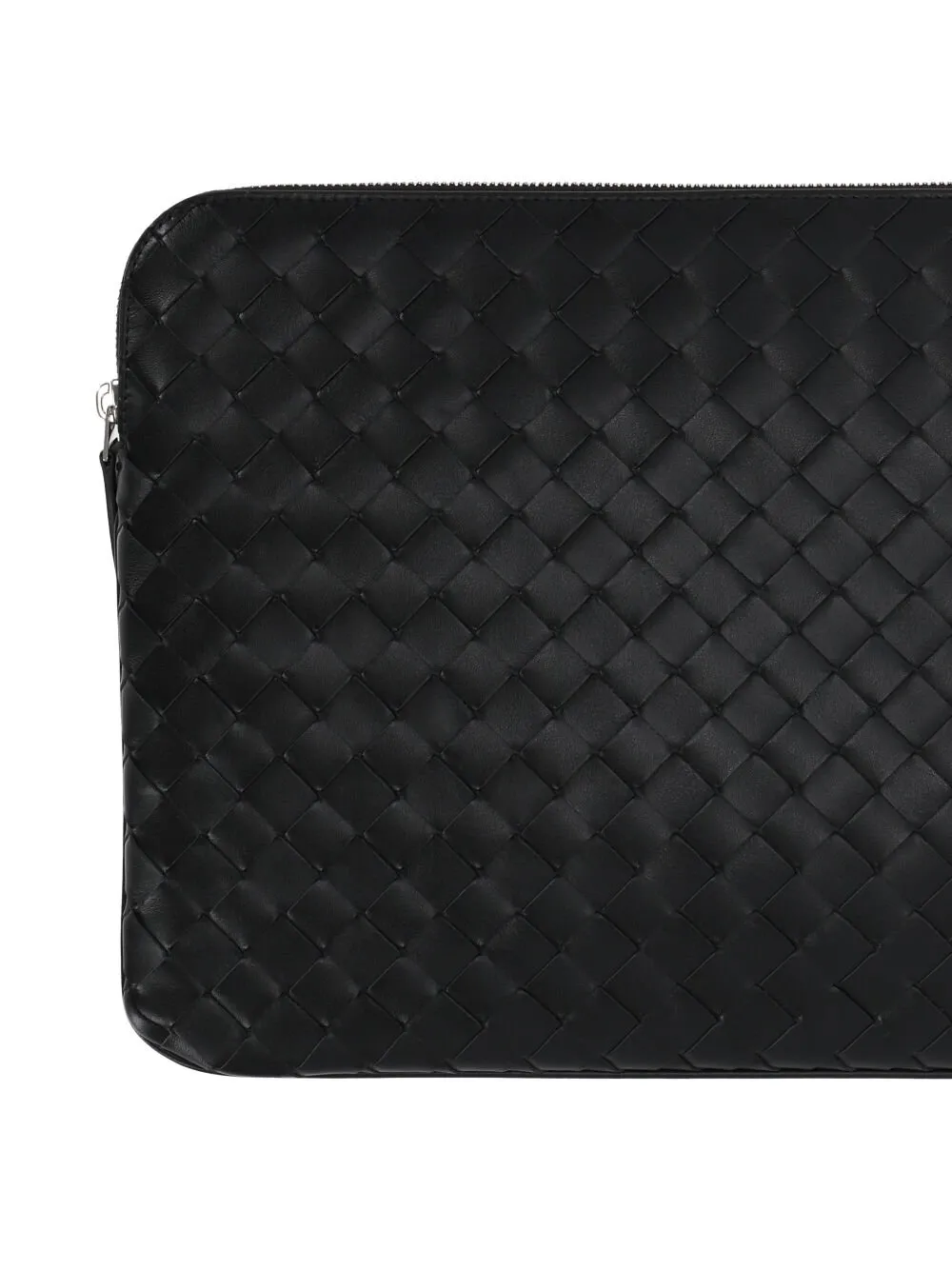 Intrecciato Leather Laptop Sleeve
