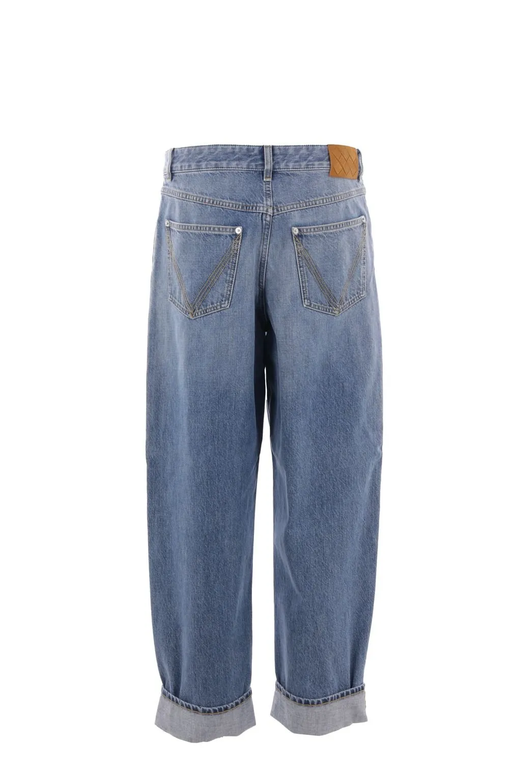 Cropped Barrel Leg Jeans