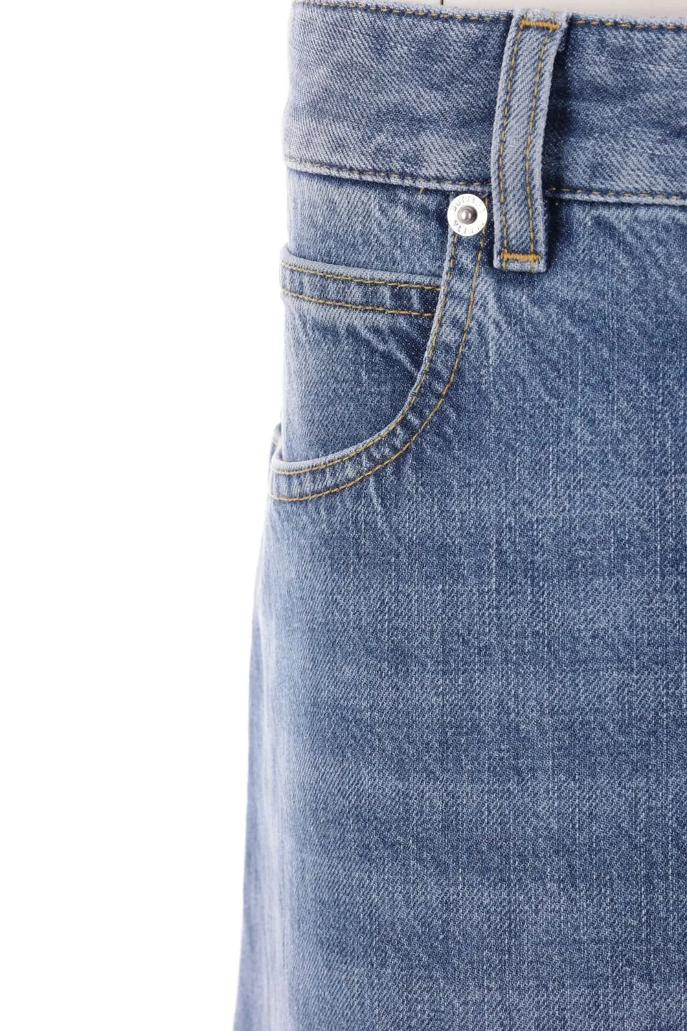 Cropped Barrel Leg Jeans