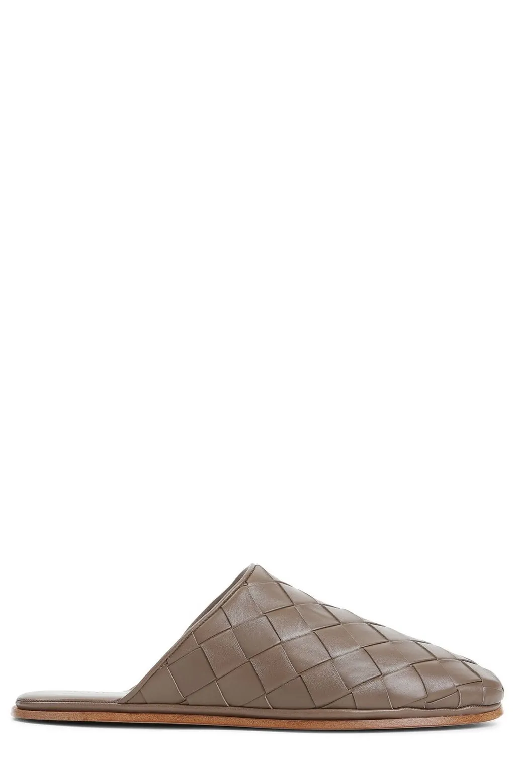 Woven Leather Mules