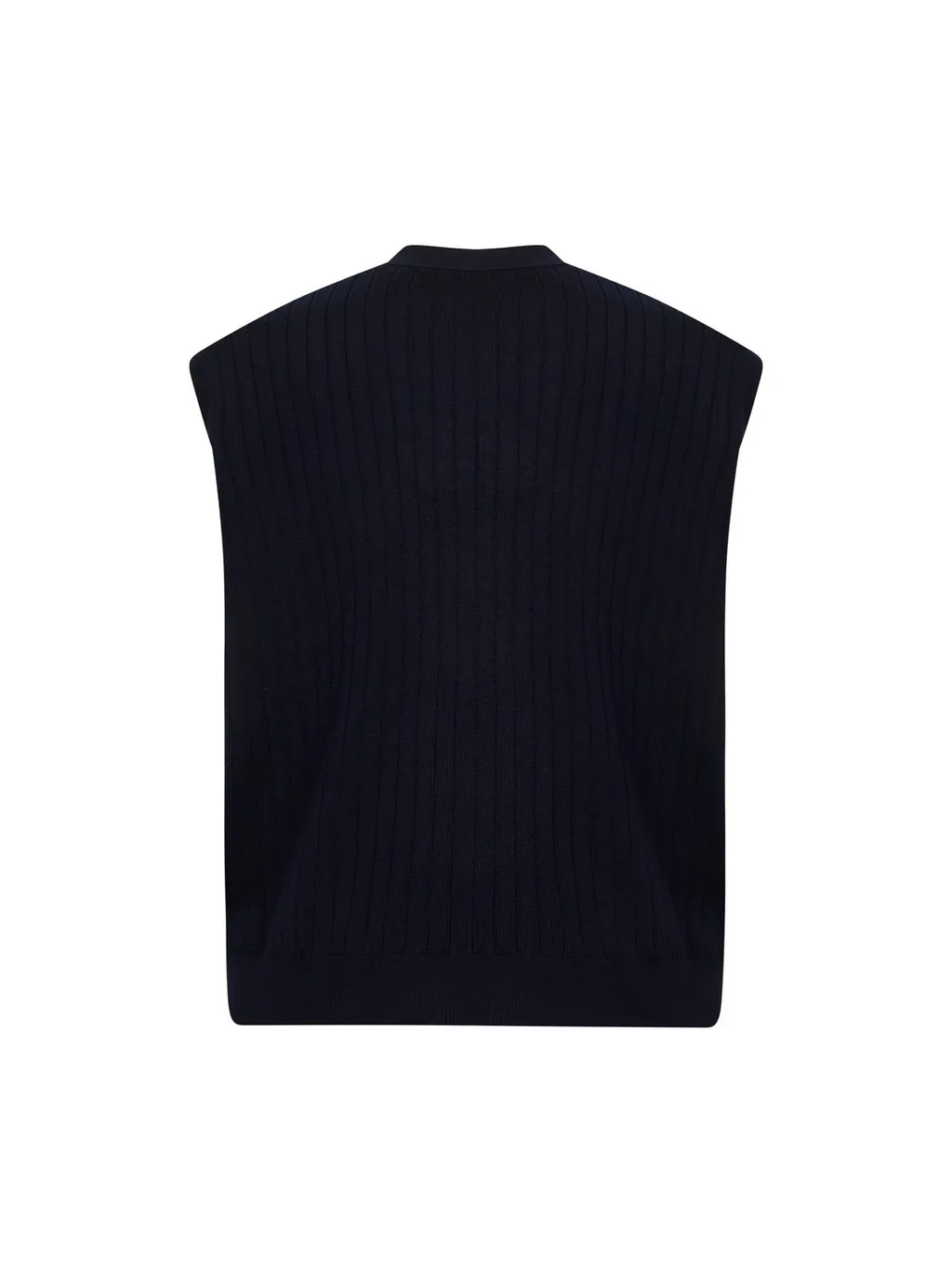 Ribbed Knit Vest