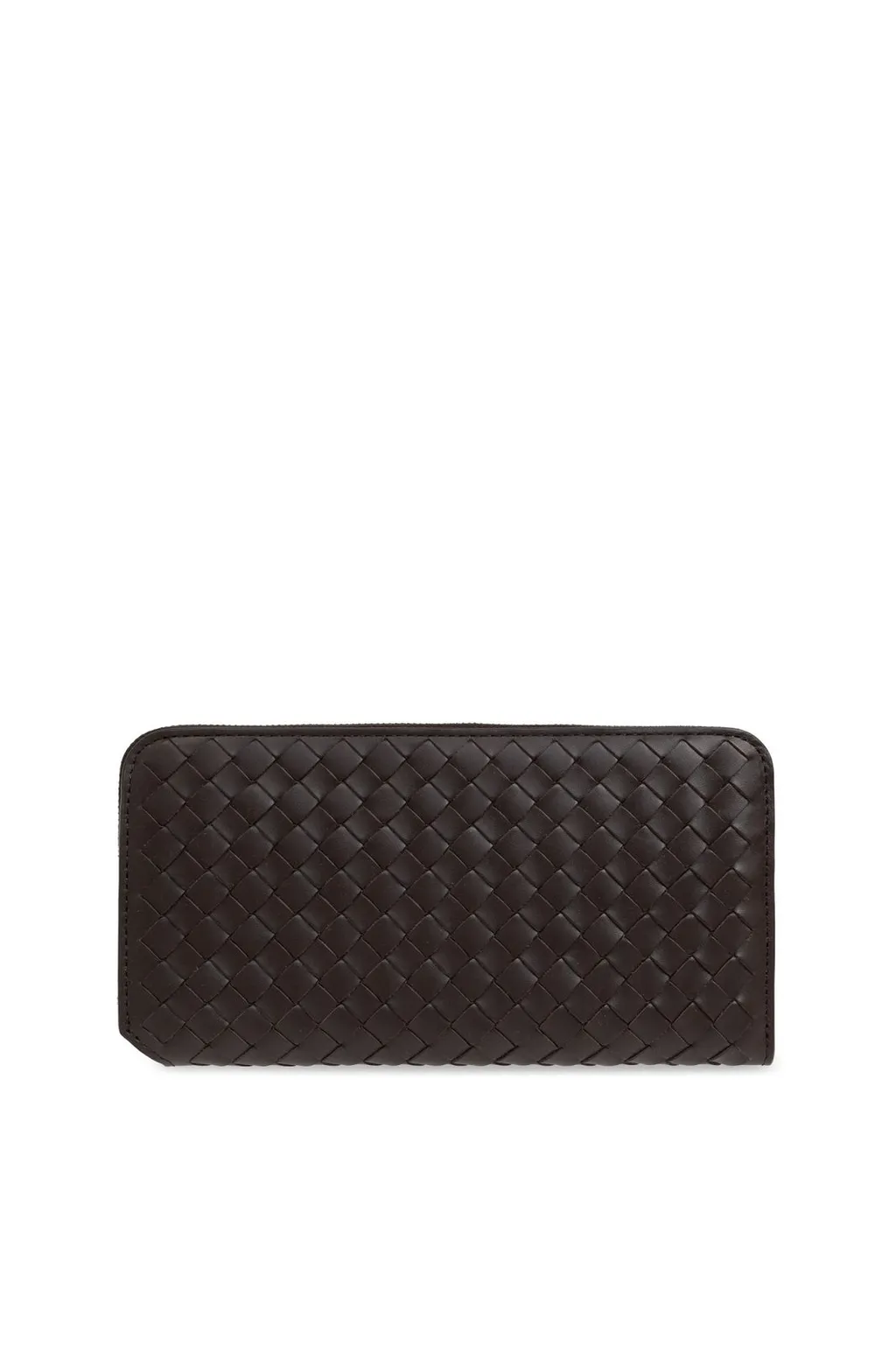 Intrecciato Zip-Around Wallet