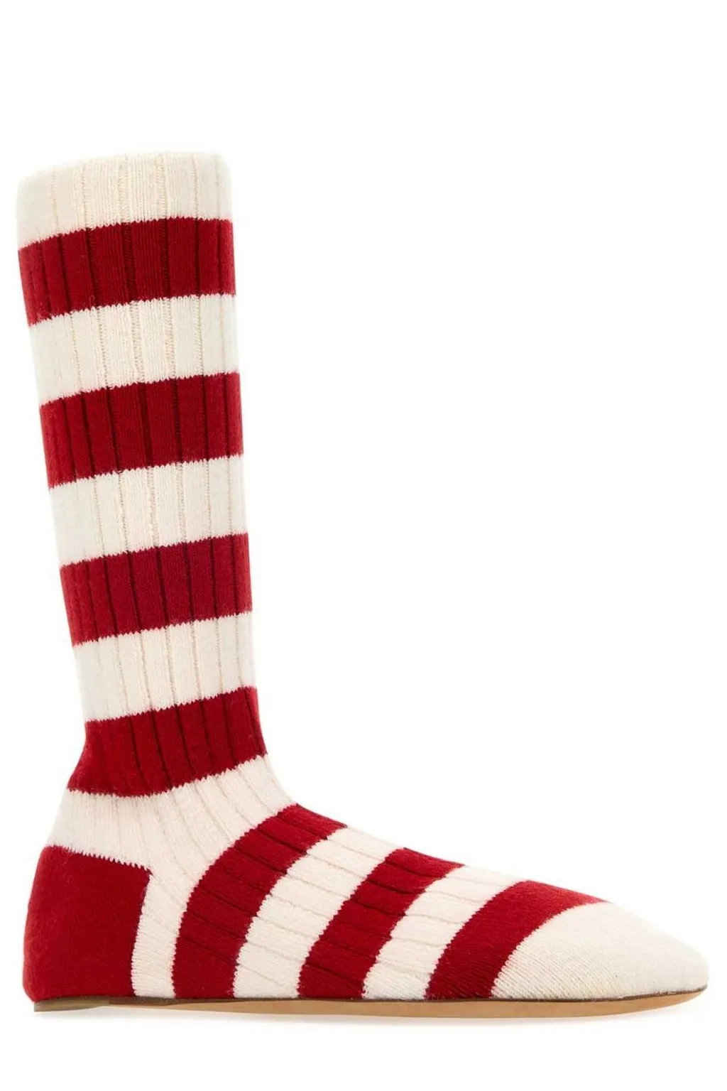 Striped Knee-High Socks