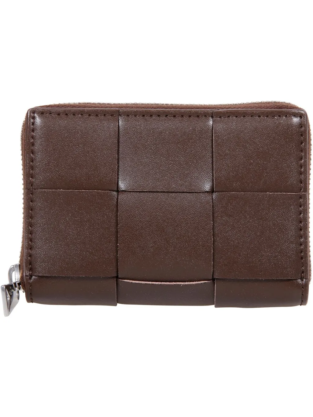 Woven Zip Around Wallet
