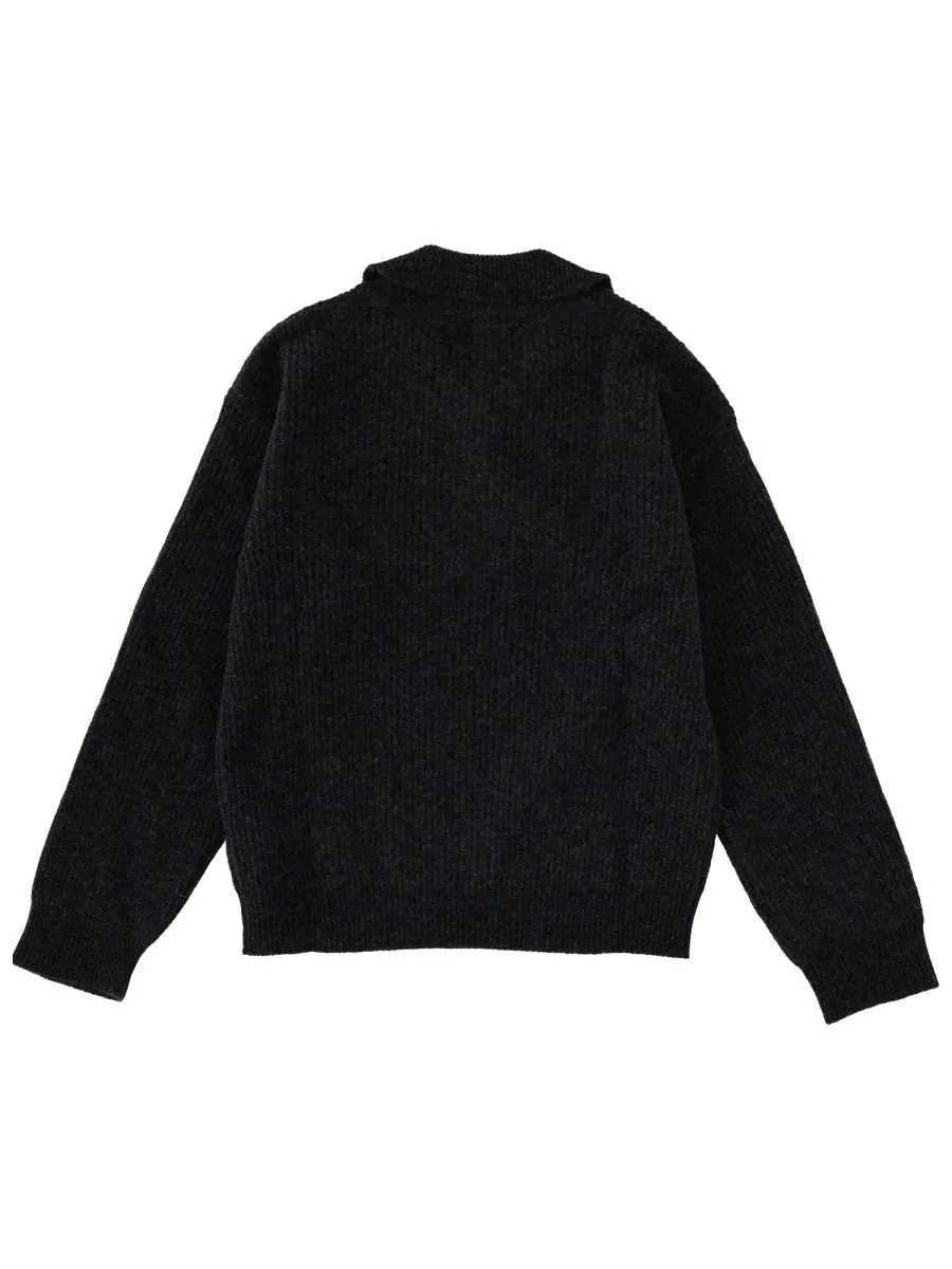 Collared Knit Sweater