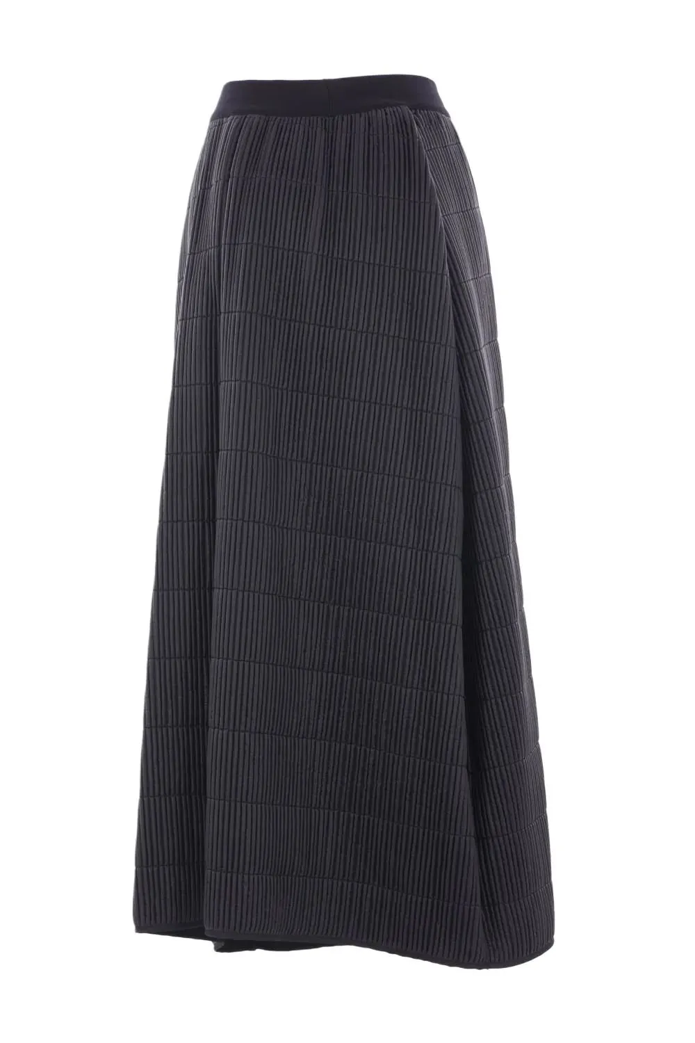 Pleated Maxi Skirt