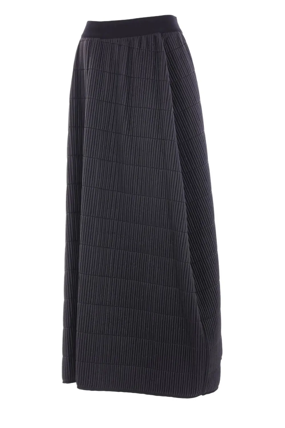 Pleated Maxi Skirt