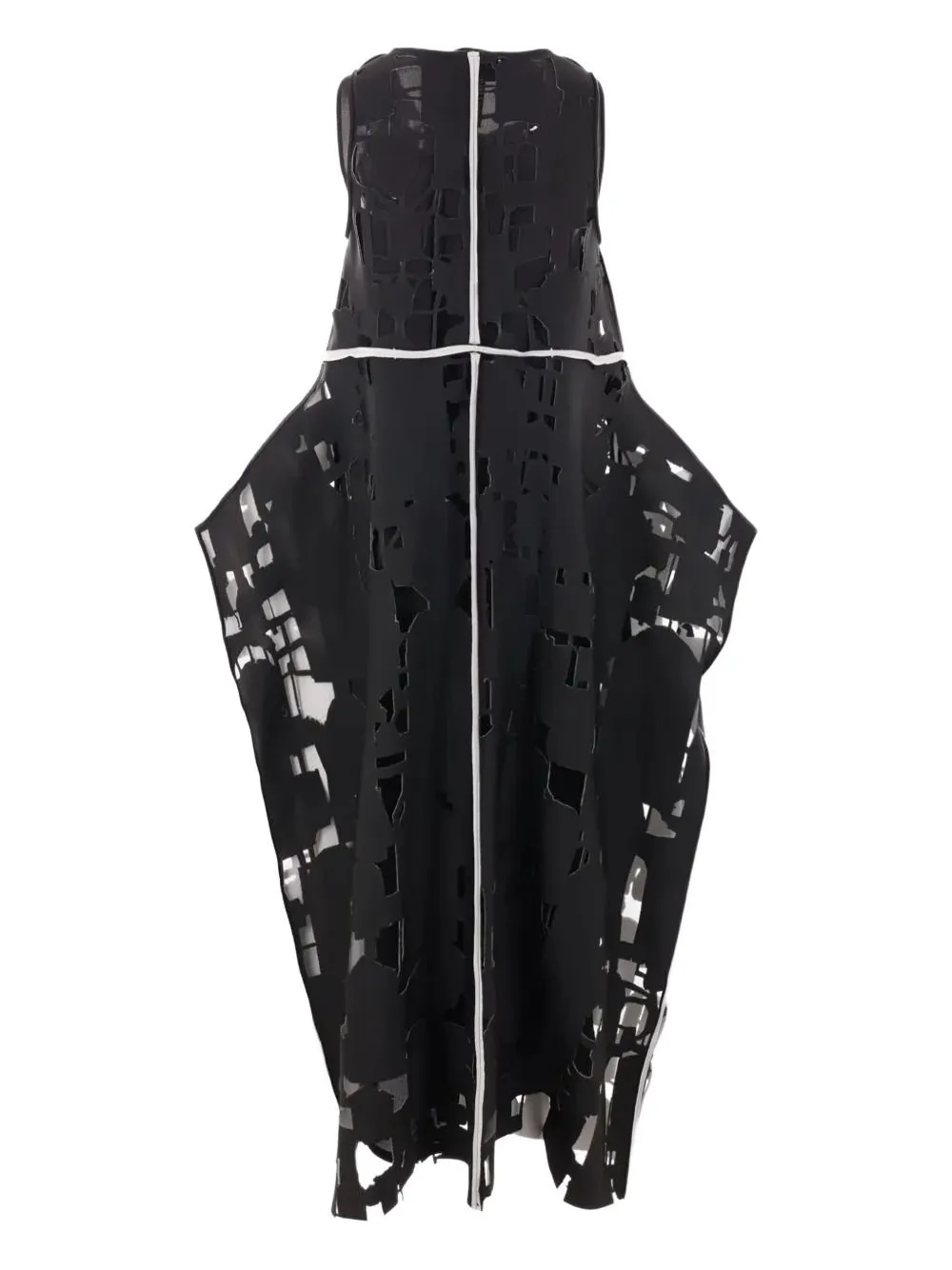 Dress With Abstract Cutouts