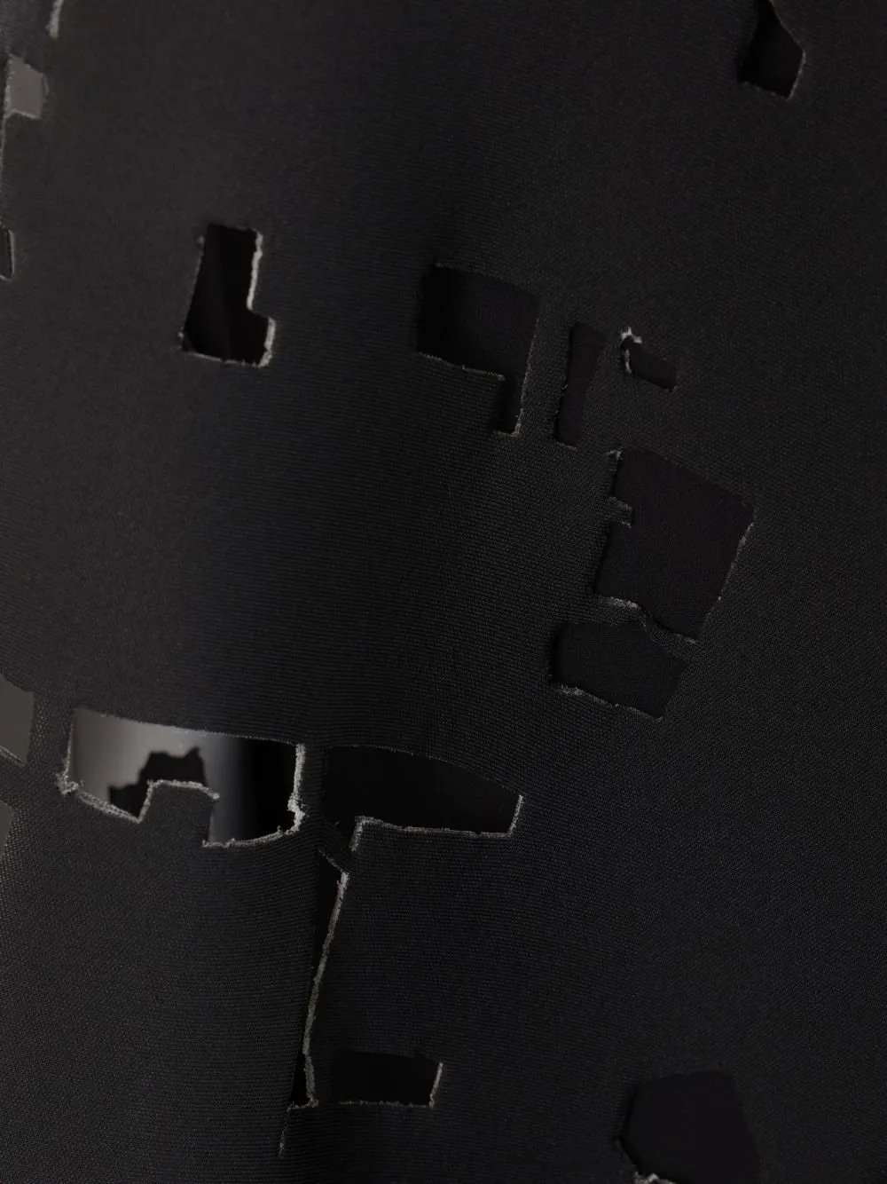 Dress With Abstract Cutouts