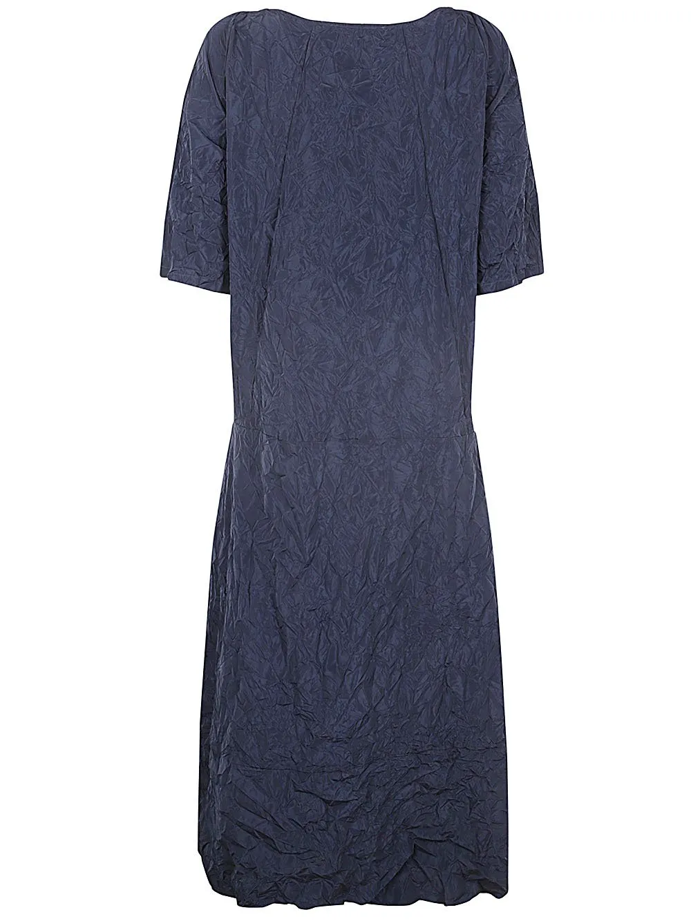 Crinkled Midi Dress