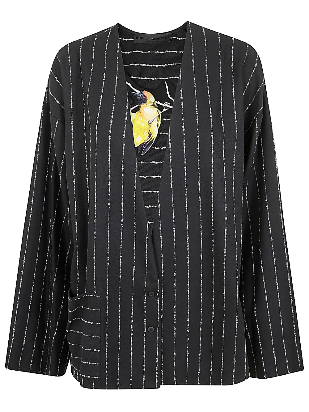 Striped Kimono Jacket