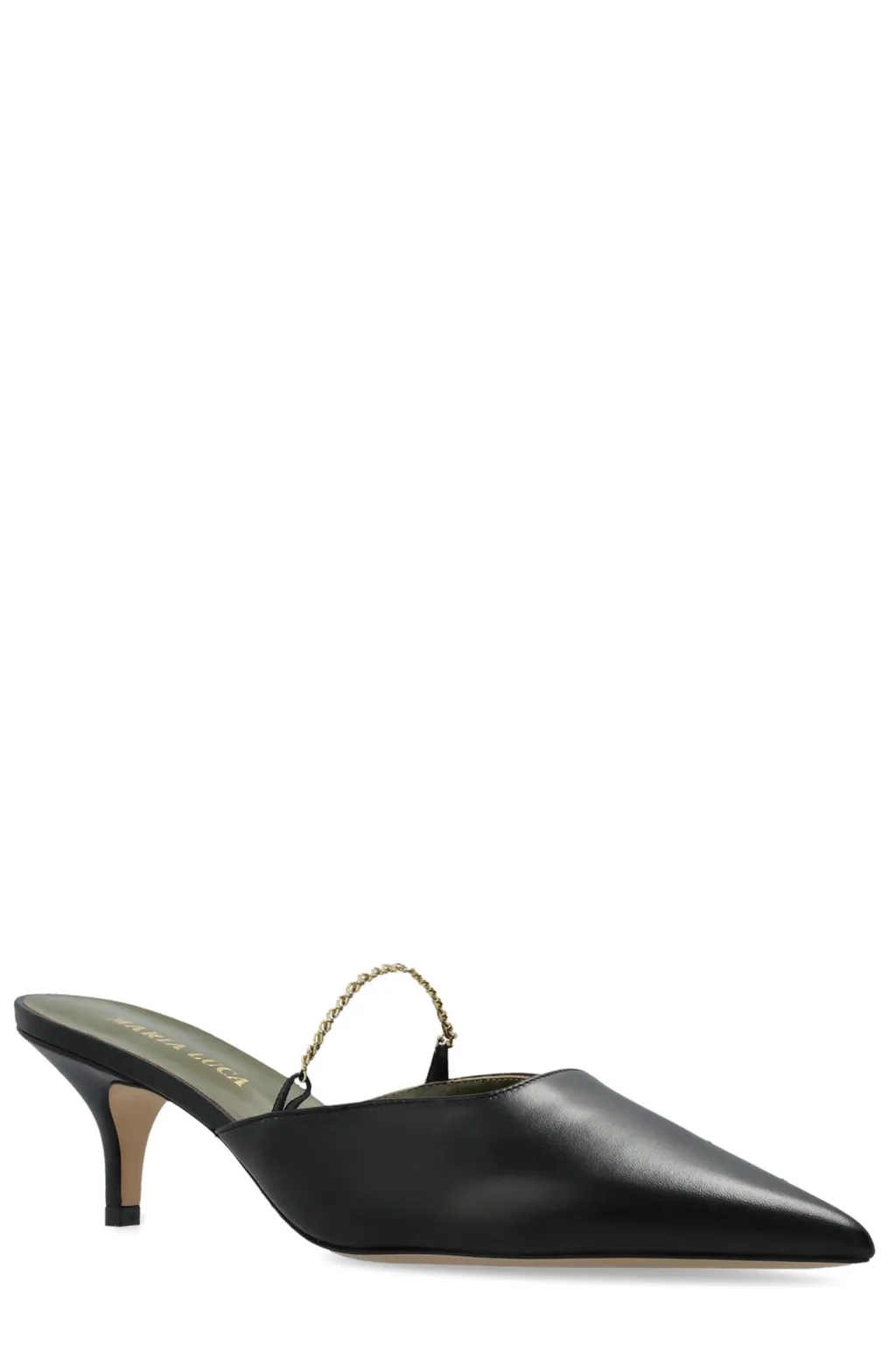 Mules With Chain Detail