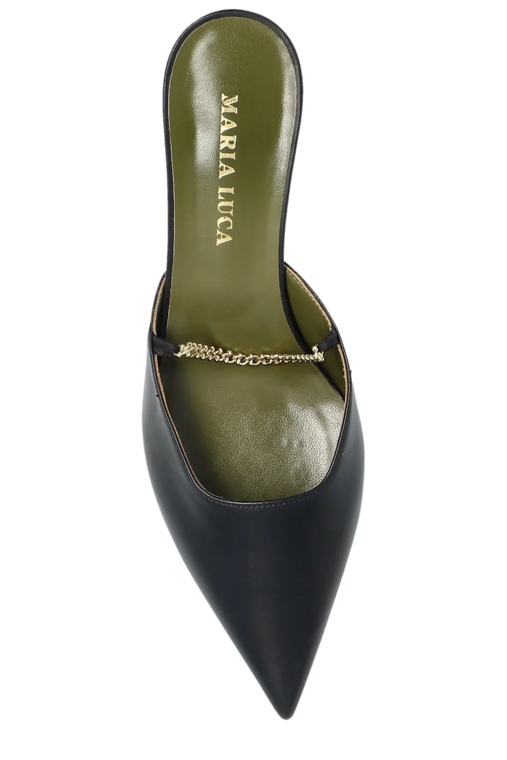 Mules With Chain Detail