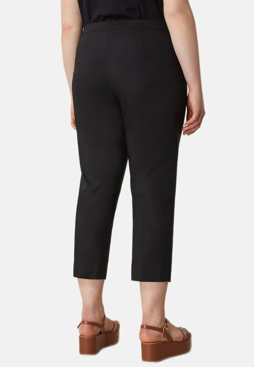 Cropped Tailored Trousers