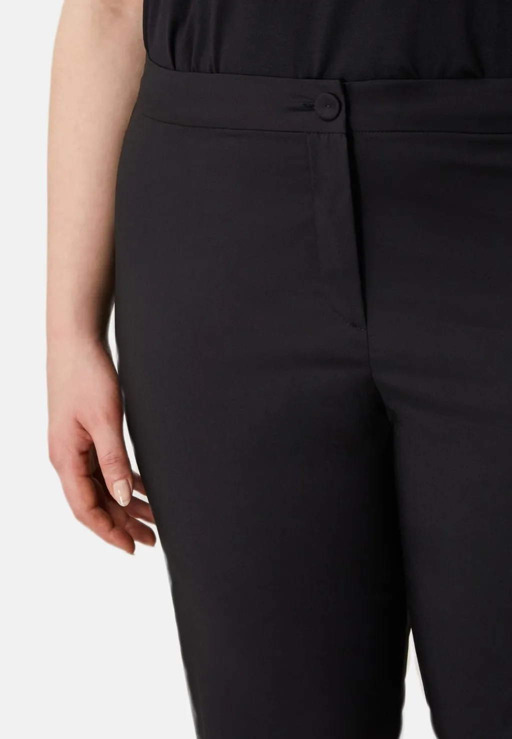 Cropped Tailored Trousers