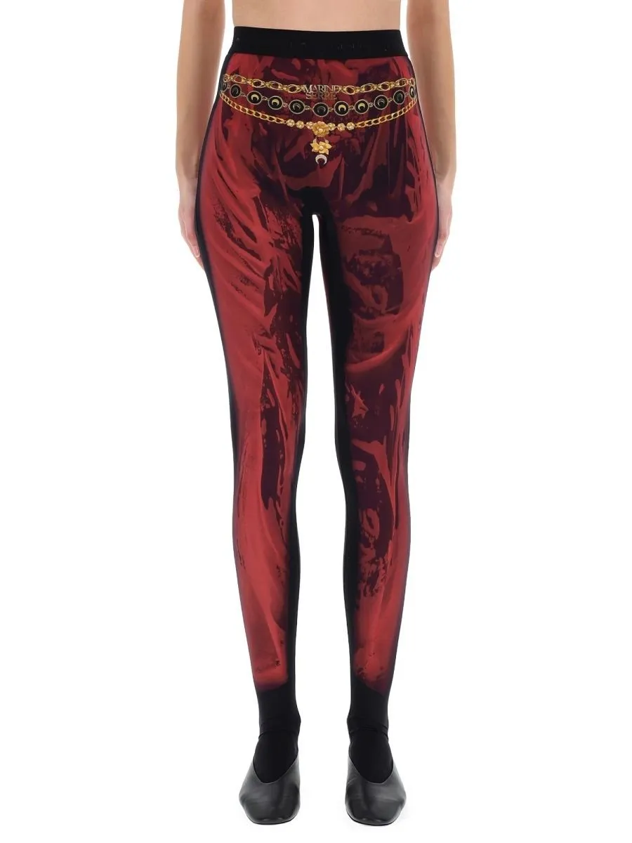 Printed Tights