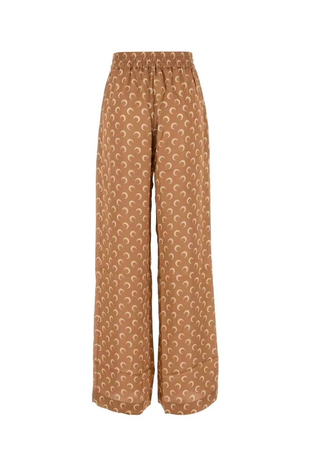 Logo Print Wide Leg Trousers