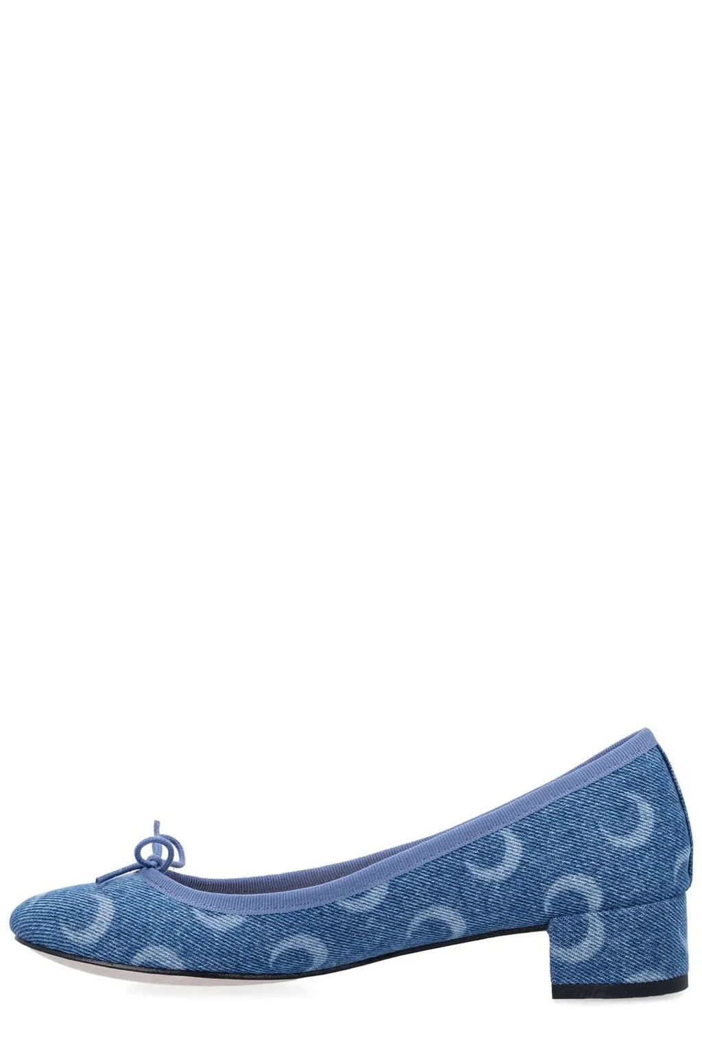 Moon Print Ballet Flats