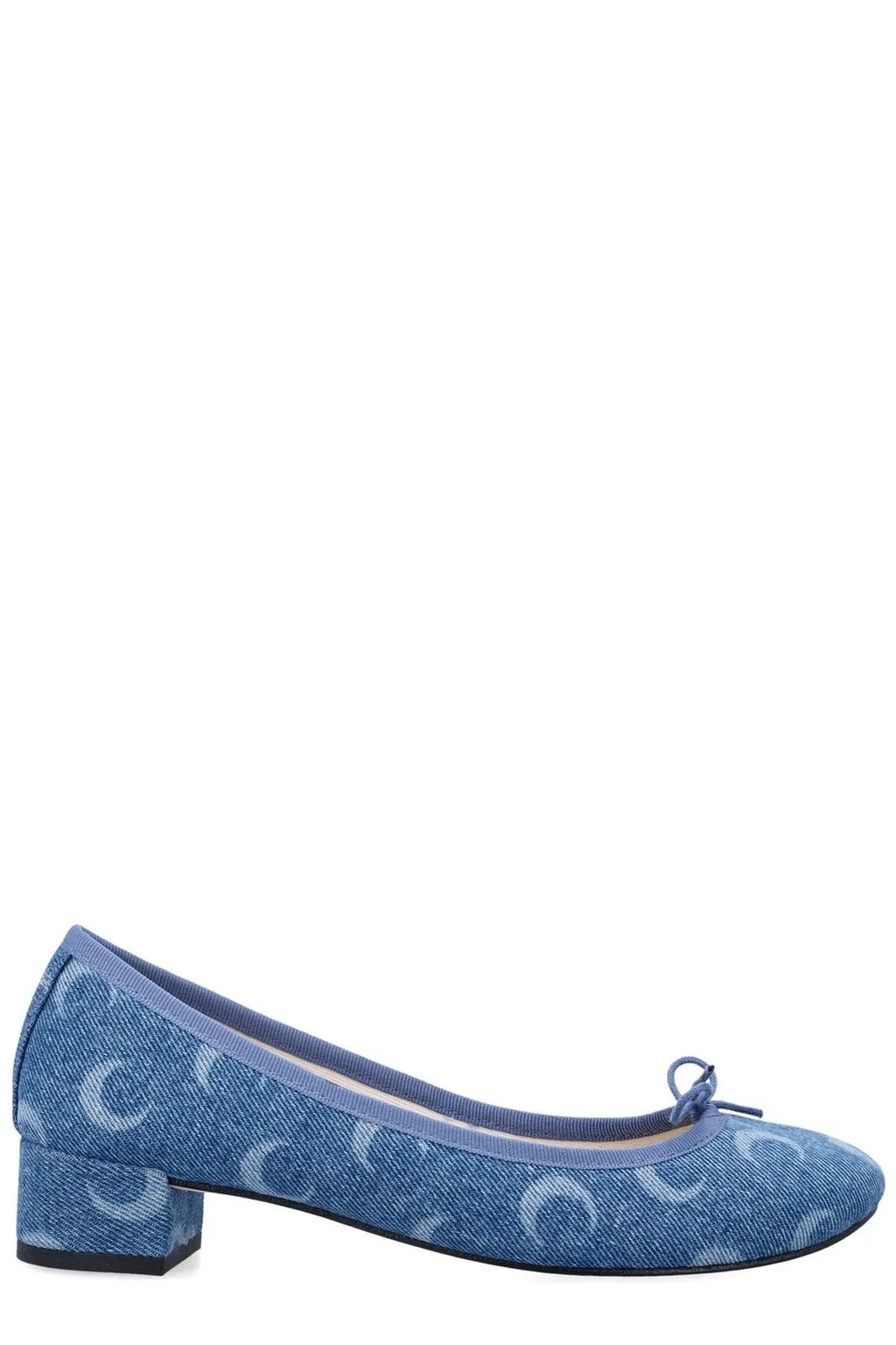 Moon Print Ballet Flats
