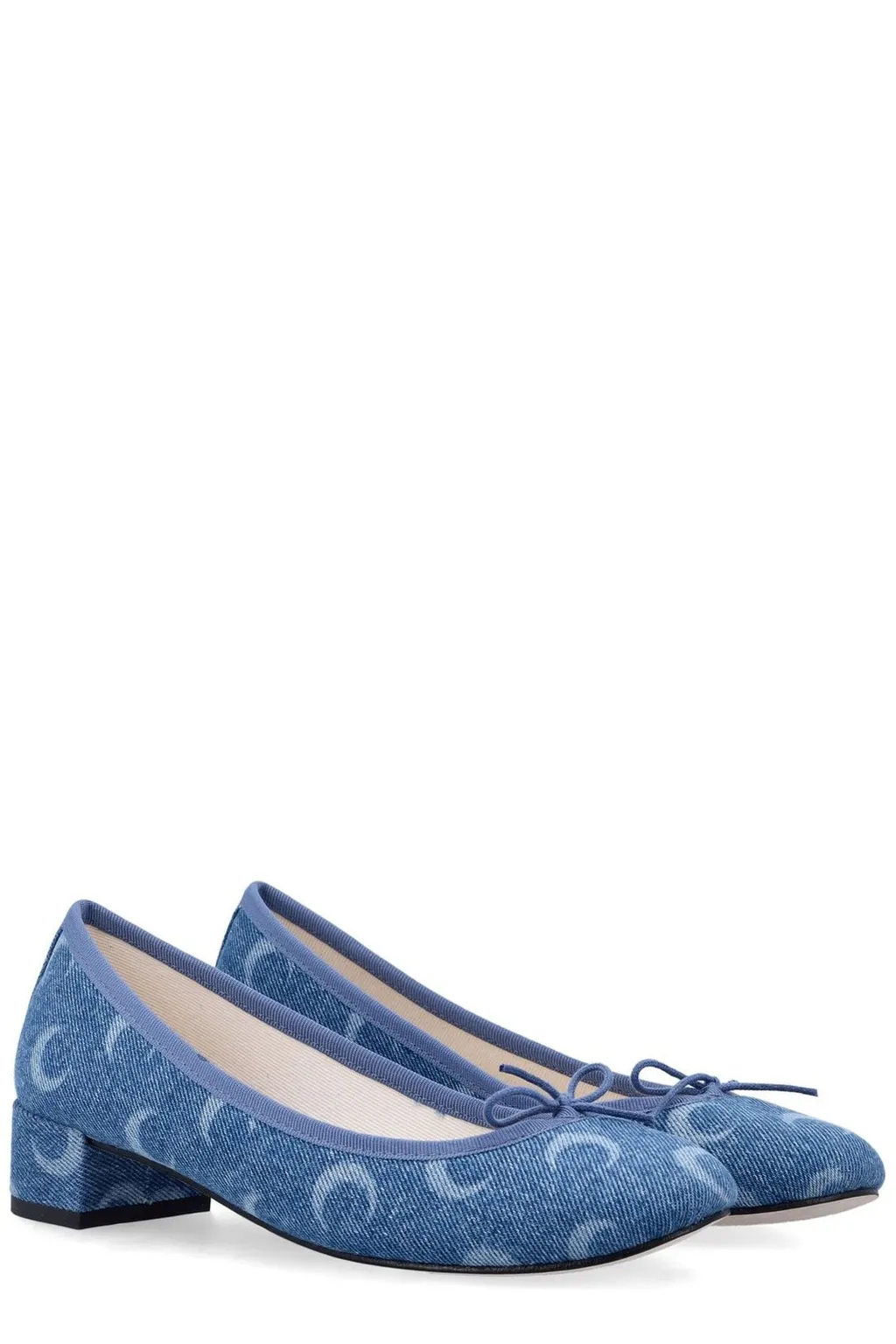 Moon Print Ballet Flats