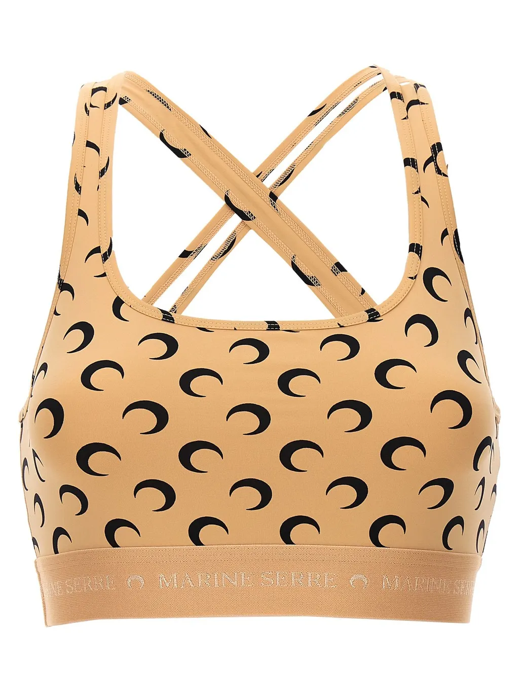 Moon Print Sports Bra