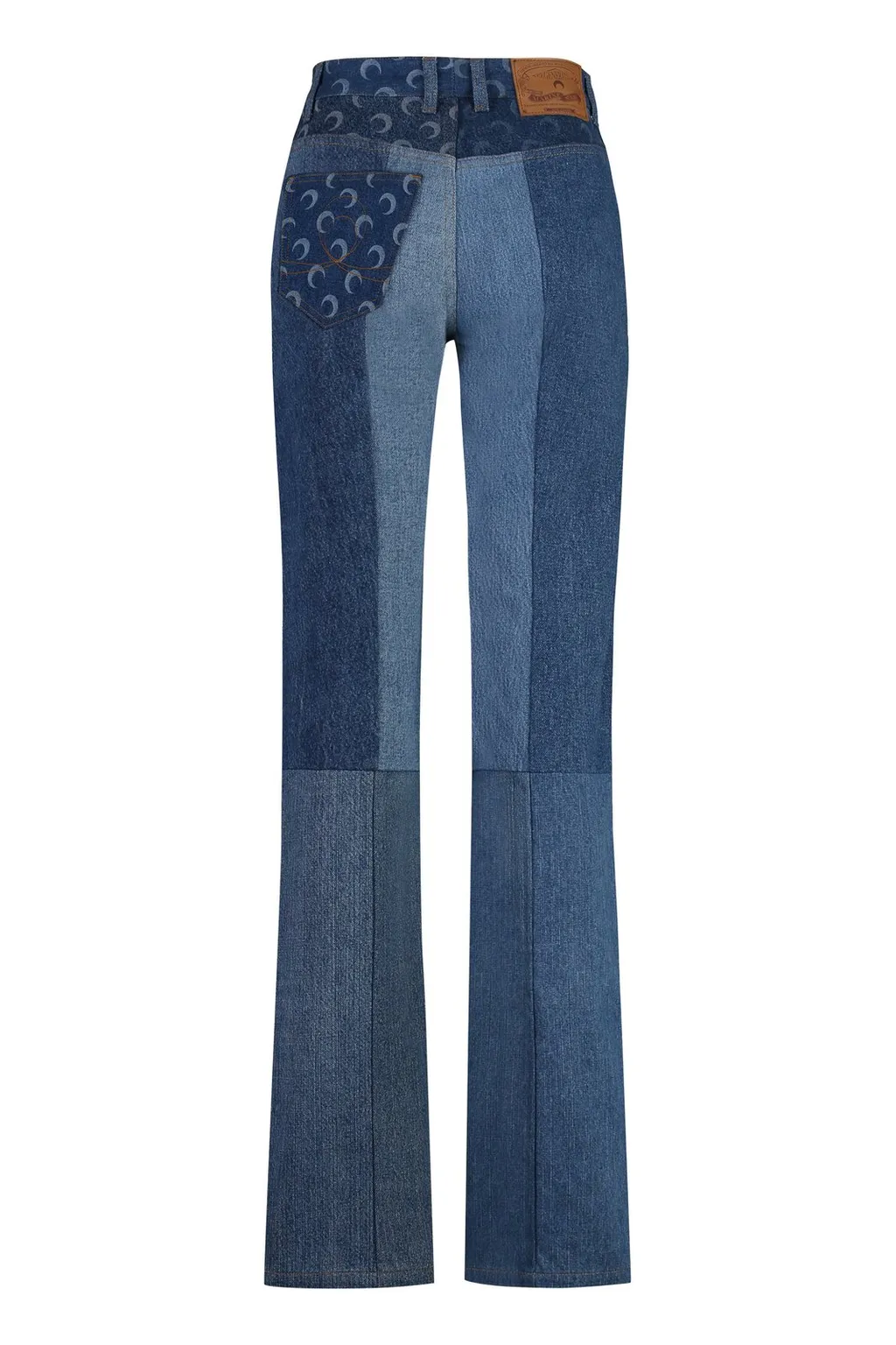 Patchwork Flare Jeans