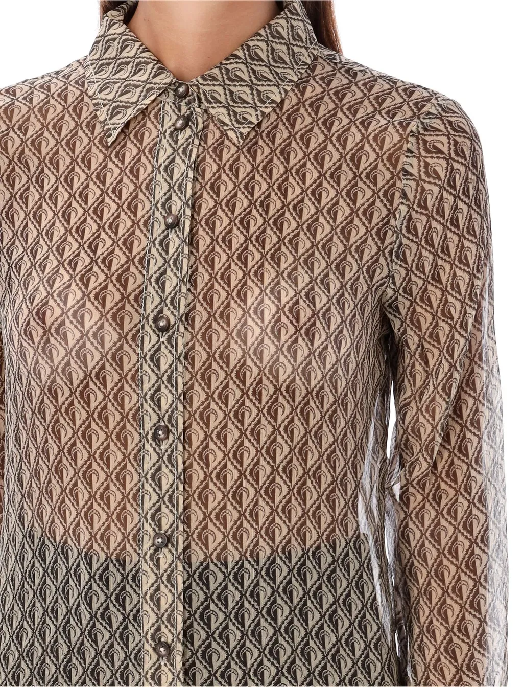 Printed Silk Shirt