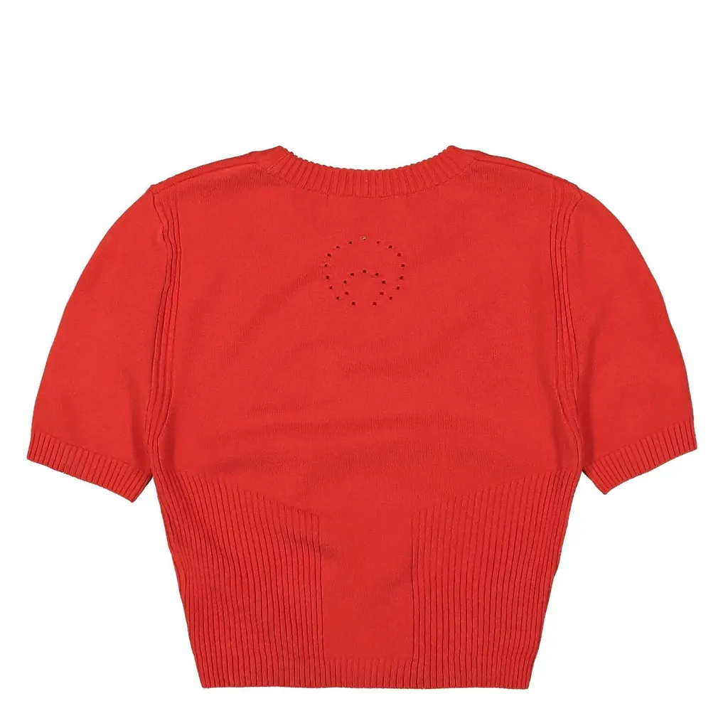 Cropped Knit Top