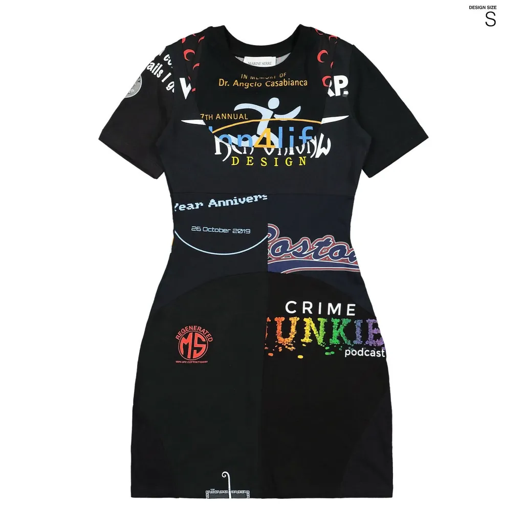 Graphic Print Mini Dress