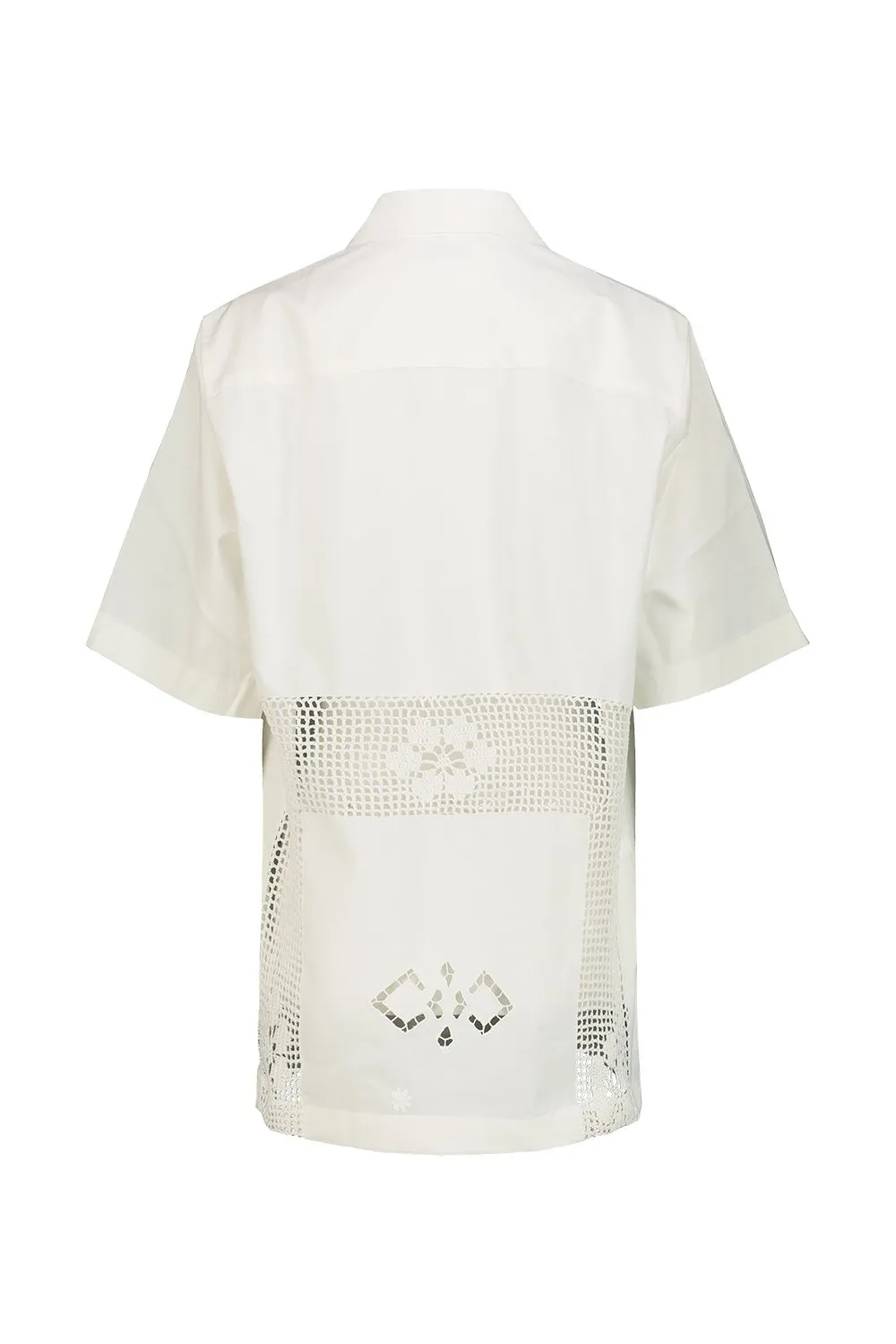 Short Sleeve Shirt With Cut-Out Detail