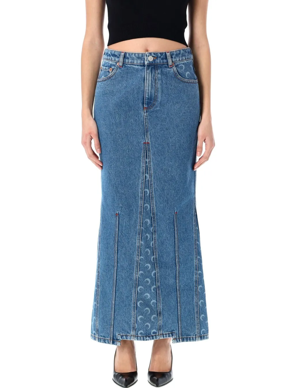 Maxi Denim Skirt