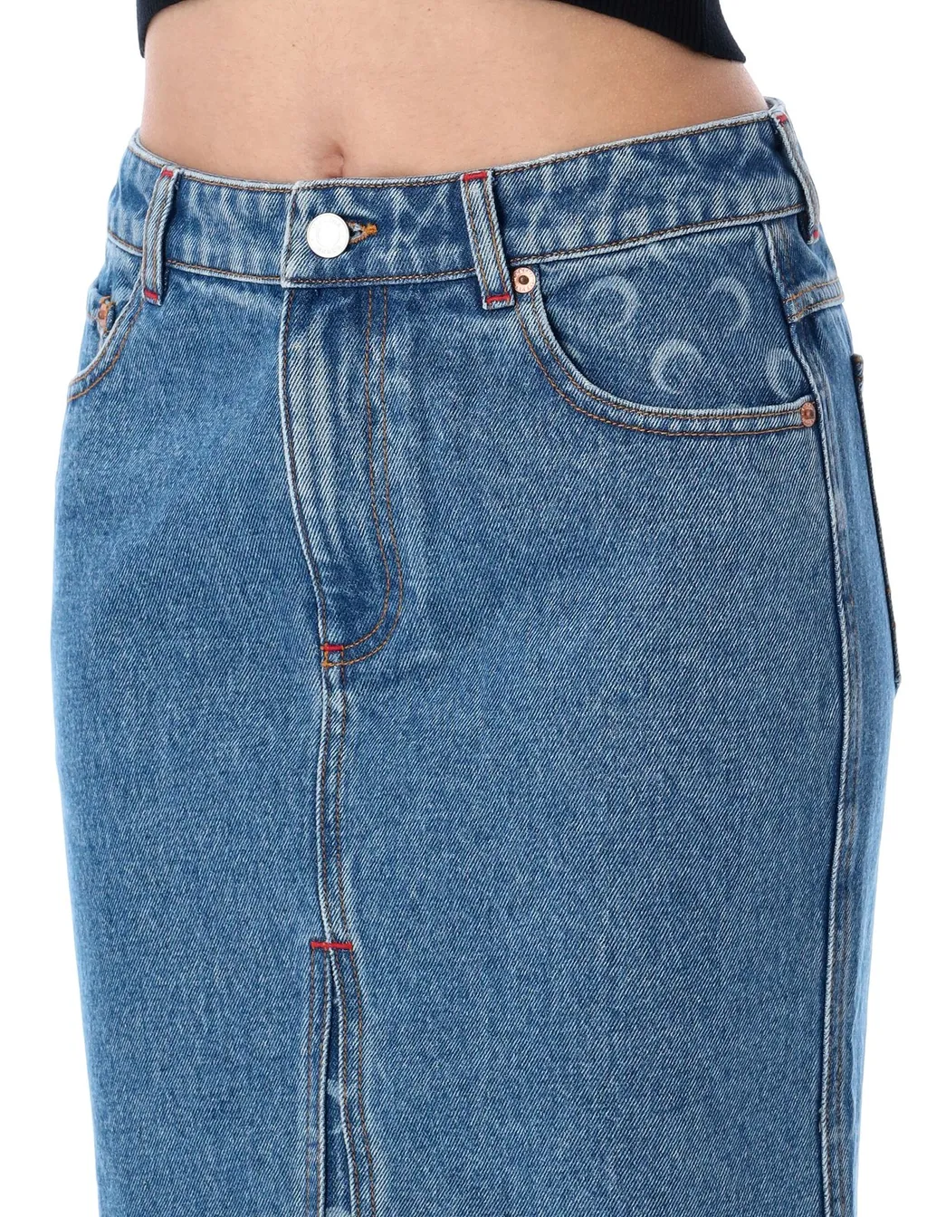 Maxi Denim Skirt