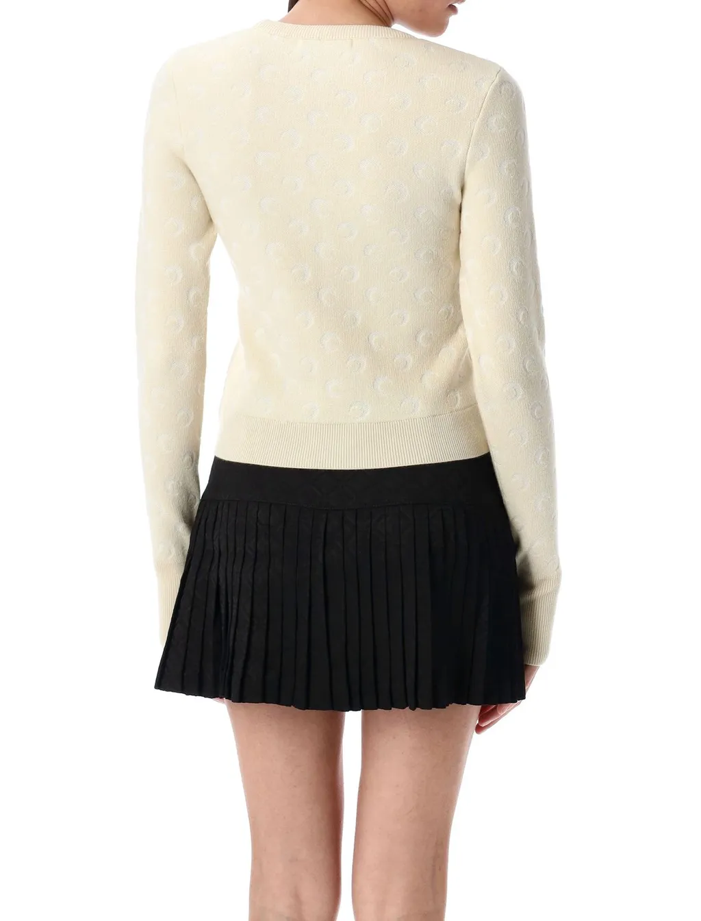 Sweater With All-Over Monogram