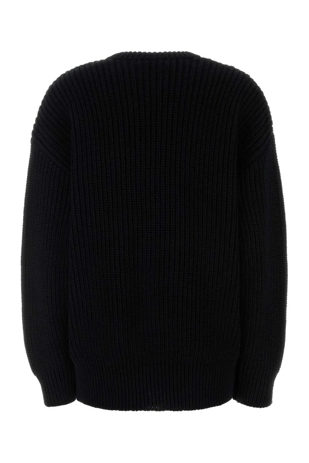 Logo Patch Crewneck Sweater