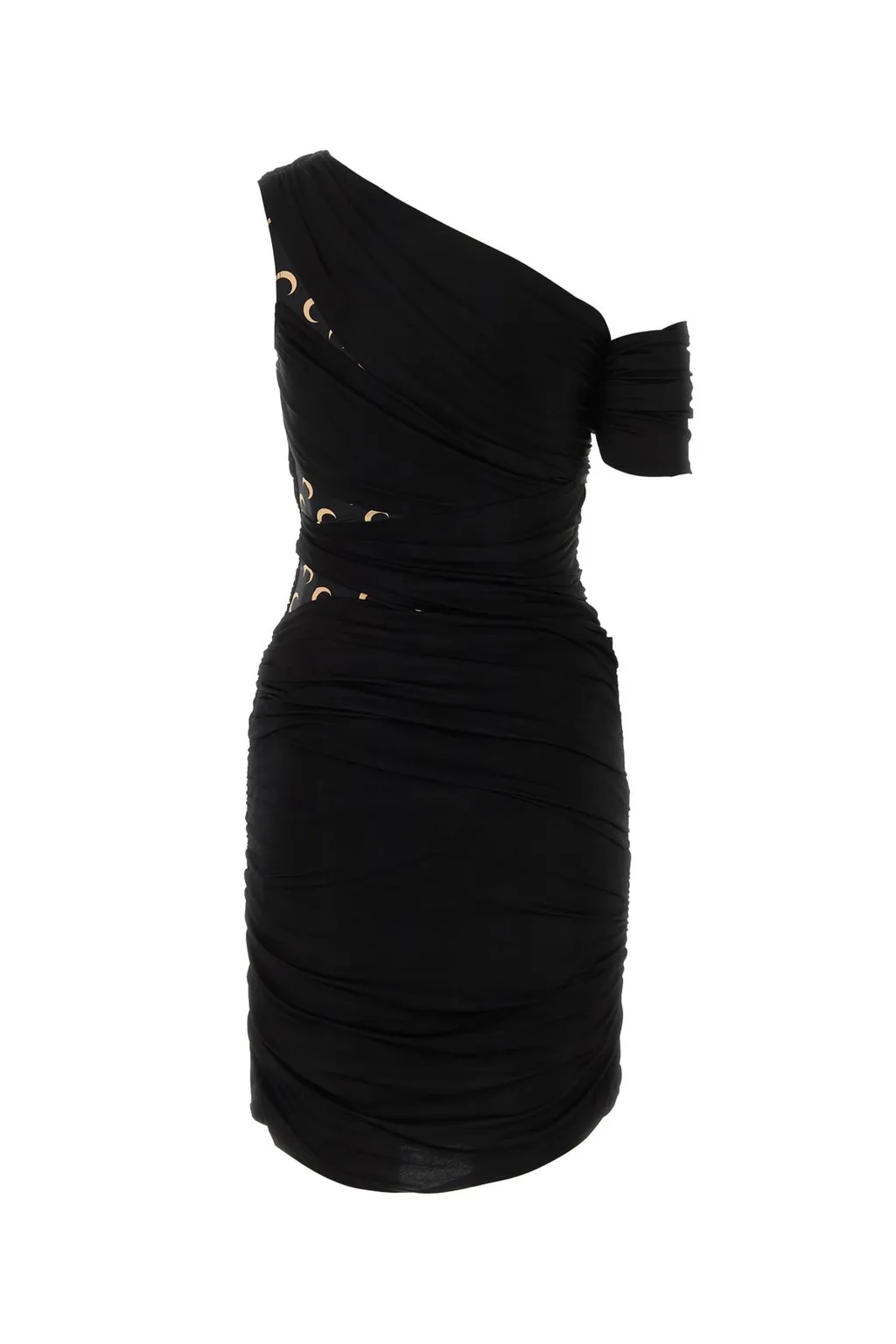 One-Shoulder Ruched Dress