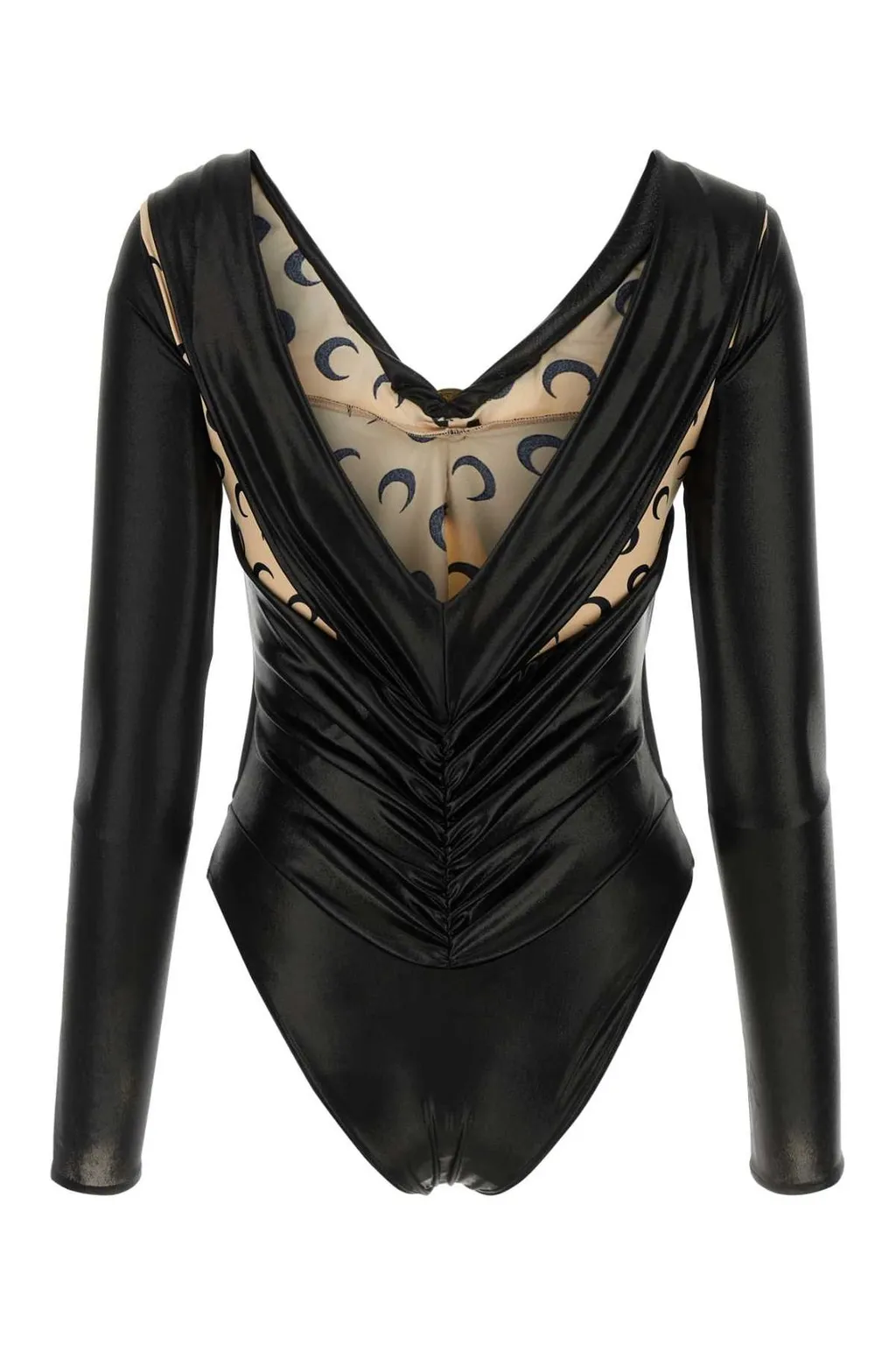 Bodysuit With Moon Print