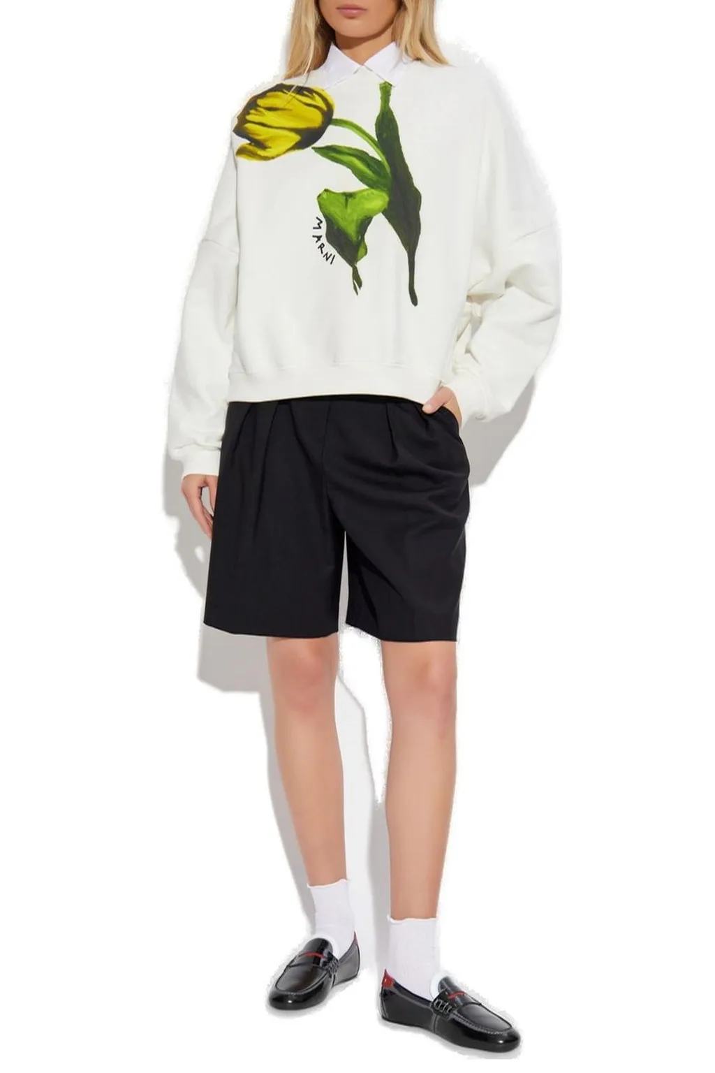 Tulip Print Sweatshirt