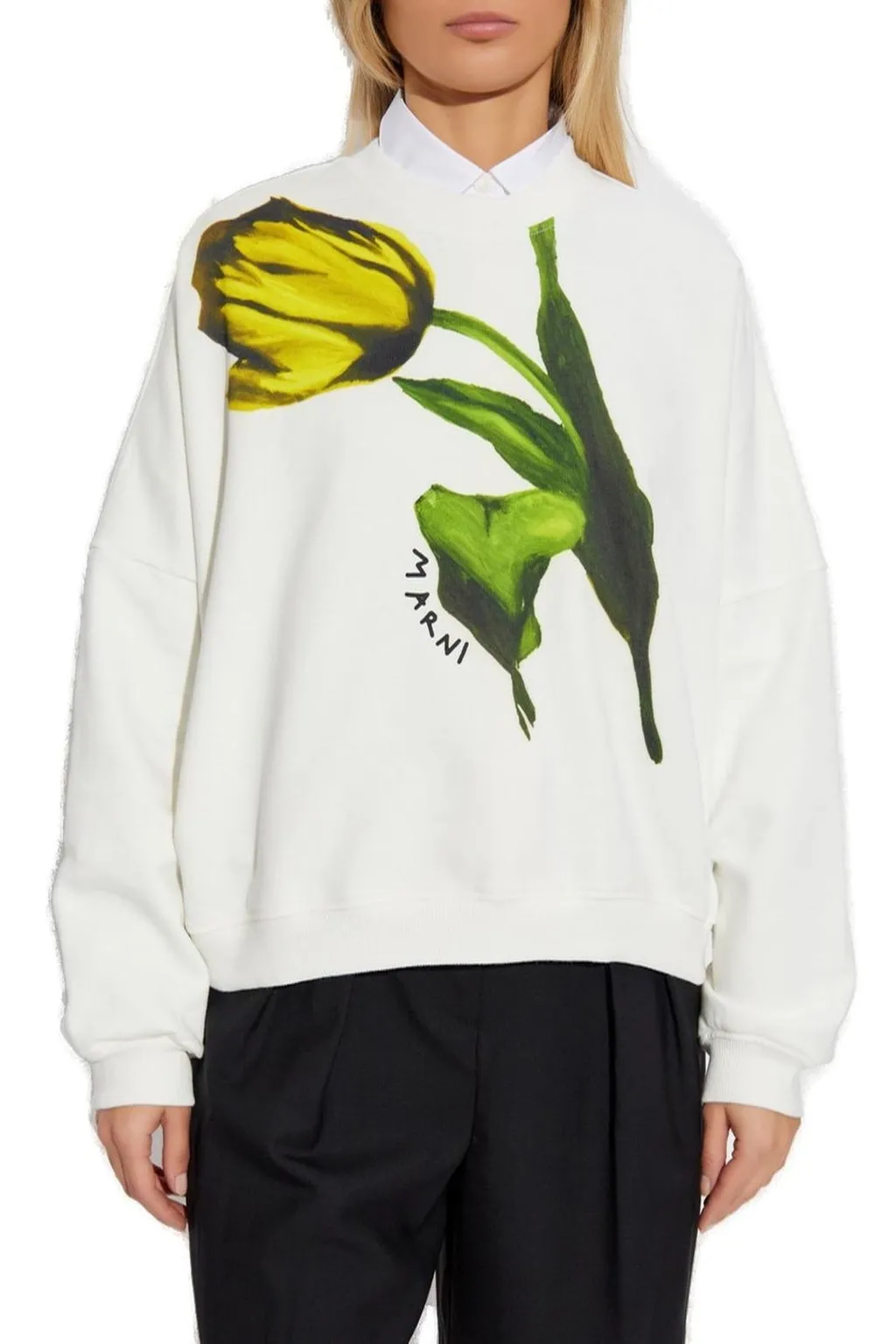 Tulip Print Sweatshirt