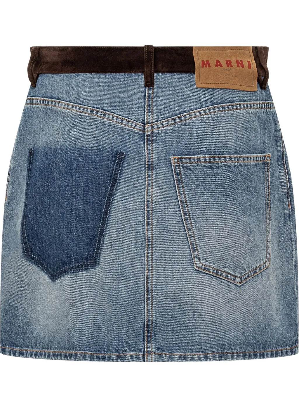Denim Mini Skirt
