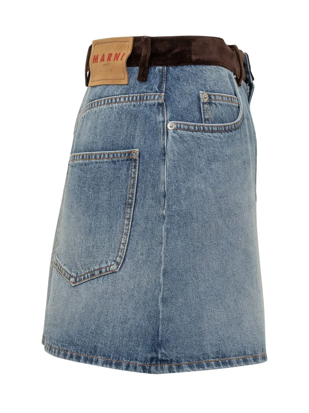 Denim Mini Skirt