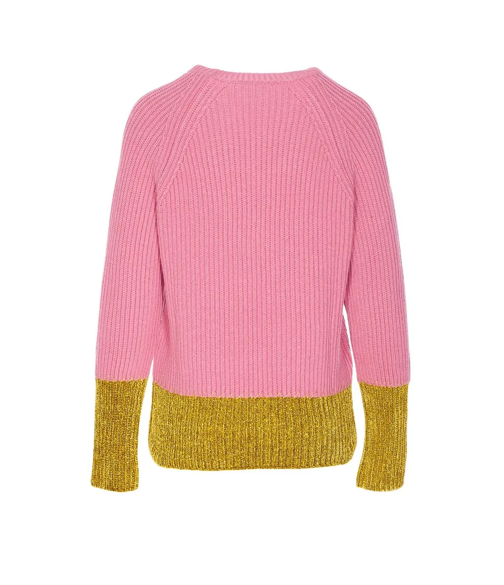 Colorblock Knit Sweater