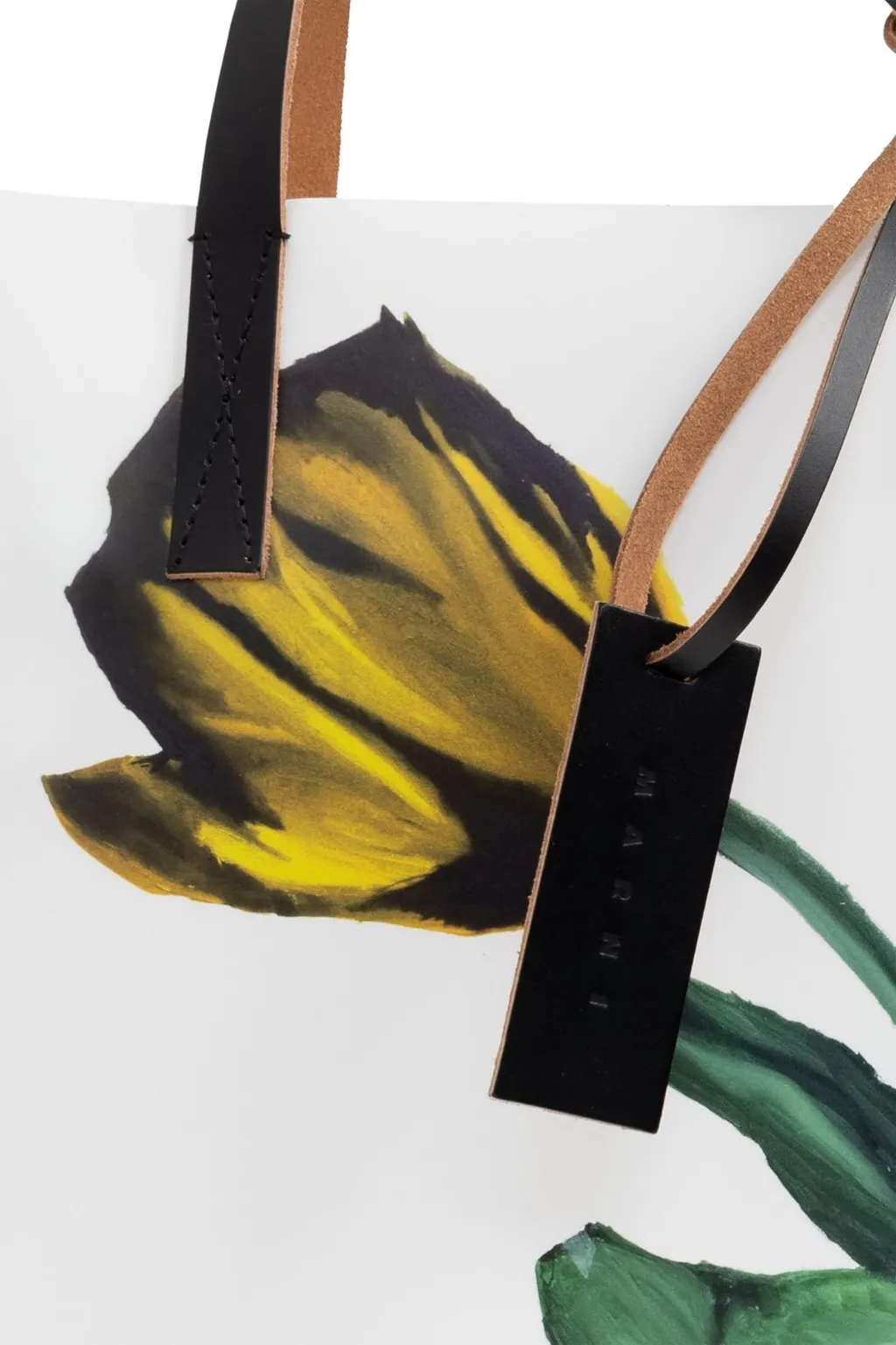 Tulip Print Shopper Bag