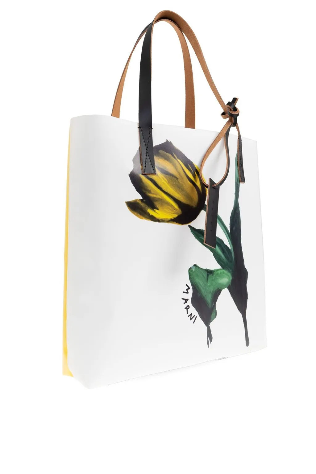 Tulip Print Shopper Bag