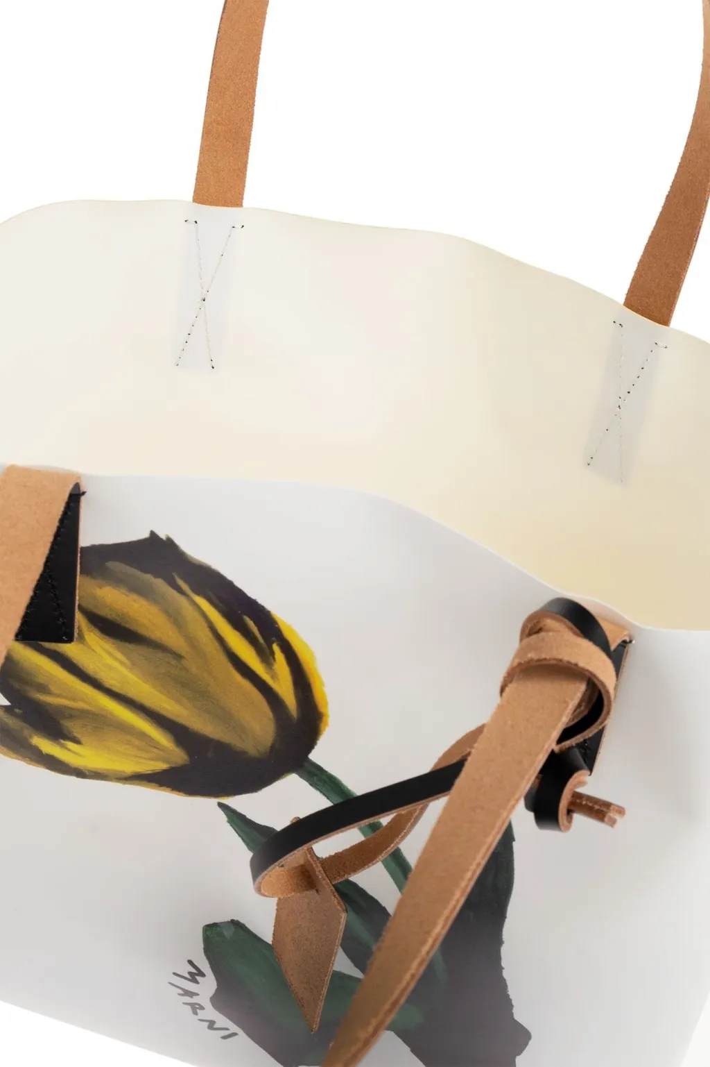 Tulip Print Shopper Bag