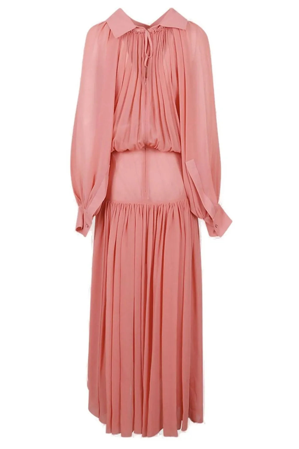 Pleated Maxi Dress