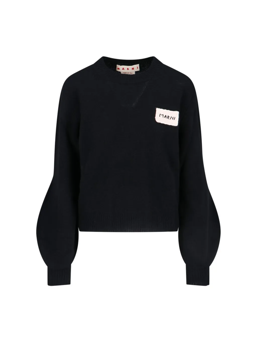 Sweater With Balloon Sleeves